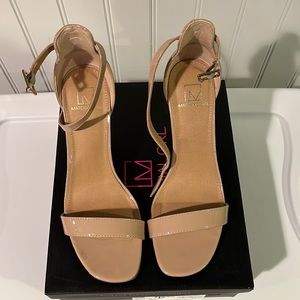 Material Girl high heel sandals